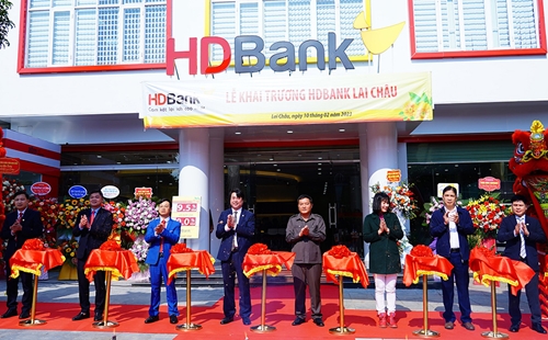 Mở chi nhánh mới hiện đại, HDBank tiếp thêm nguồn lực cho kinh tế Lai Châu